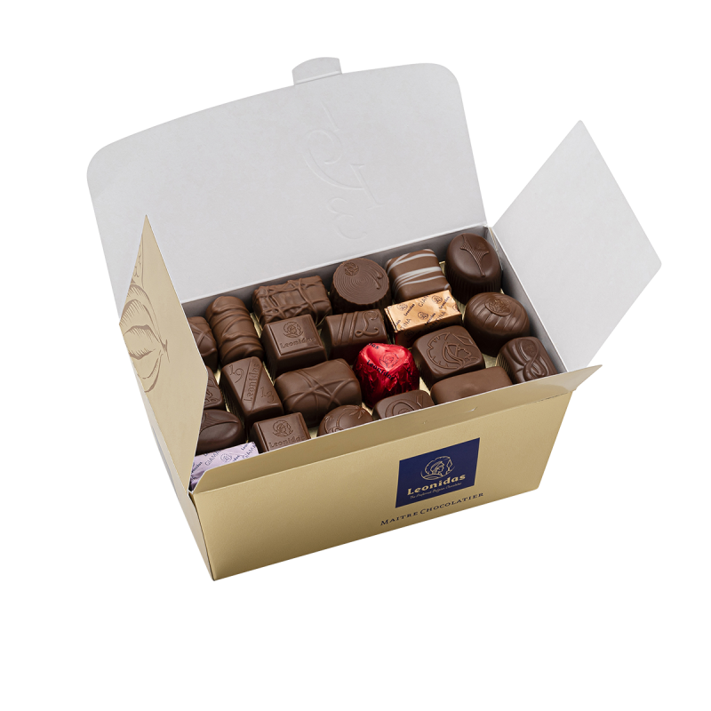 Ballotin de chocolats au lait